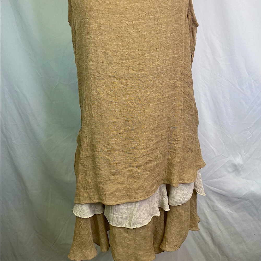 Linen Look Tank Tunic